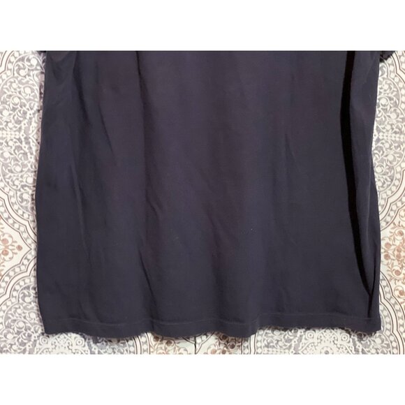 Michael Kors Mens Navy Blue Signature Logo Graphic T Shirt Xl - Picture 6 of 7